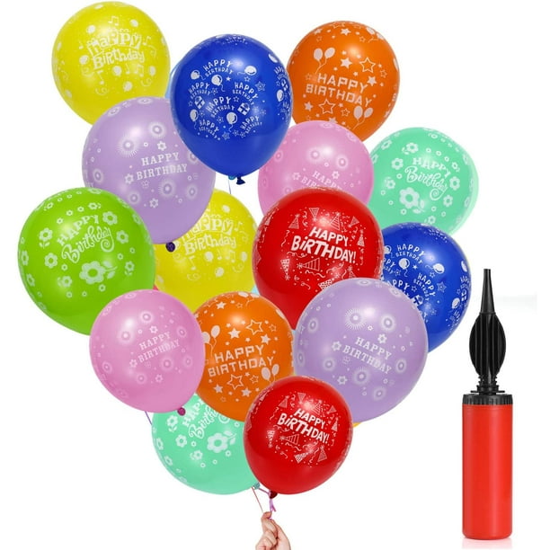 100 x ASSORTED PARTY NOVELTY BALLOONS